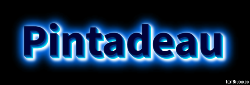 Pintadeau Effet de Texte