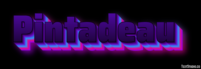 Pintadeau Effet de Texte
