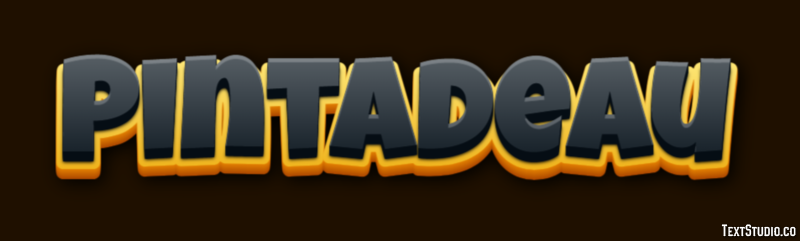 Pintadeau Effet de Texte