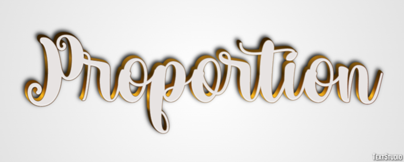 Proportion Efecto de Texto