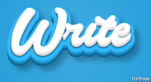 Write Effet de Texte