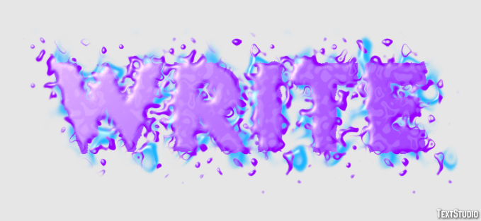 Write Effet de Texte