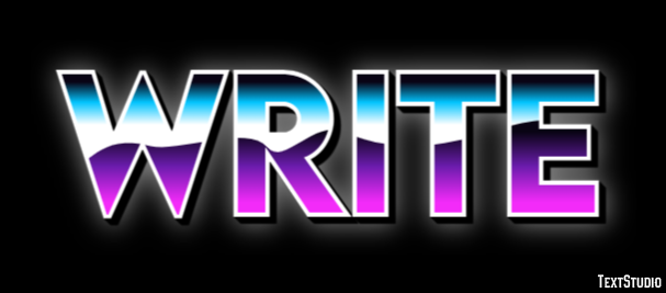 Write Effet de Texte