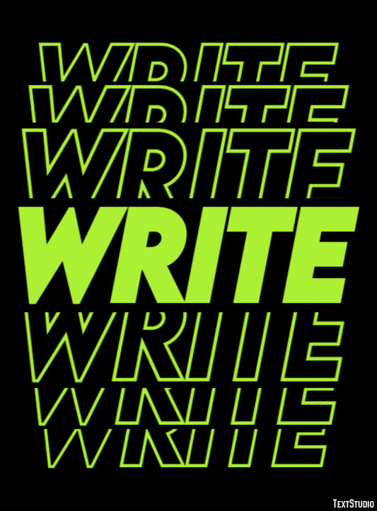 Write Effet de Texte