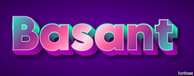 Basant テキスト効果