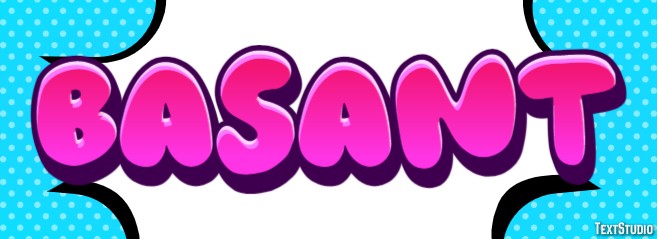 Basant Text effect
