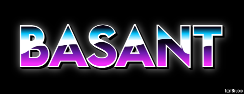 Basant Text effect