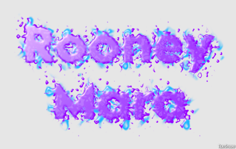 Rooney Mara Text Effect