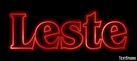 Leste Efeito do texto
