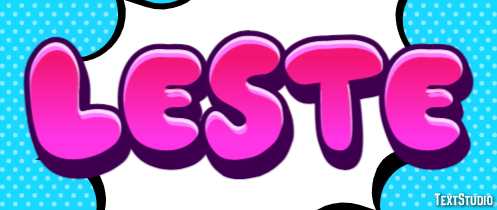 Leste Efeito do texto