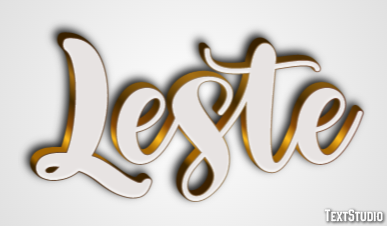 Leste Efeito do texto