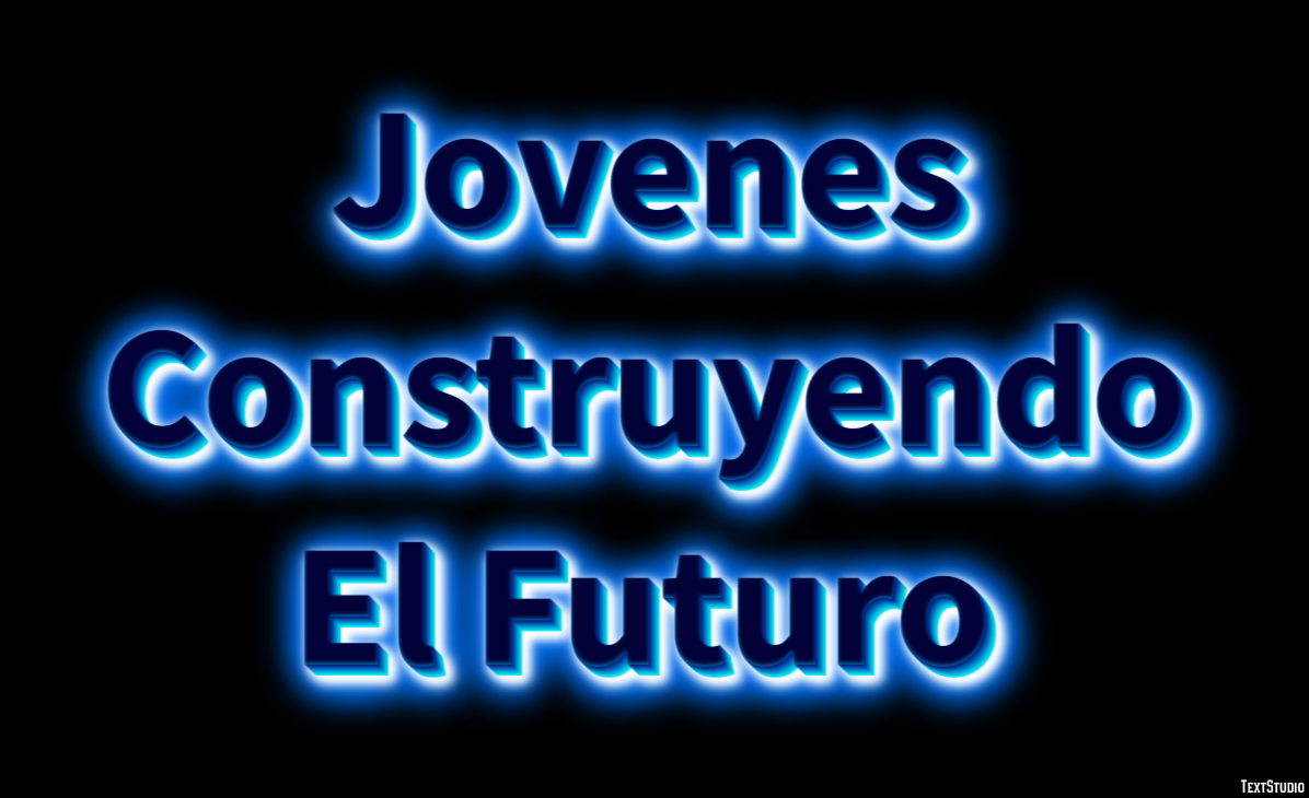 Jovenes Construyendo El Futuro Текстовый эффект