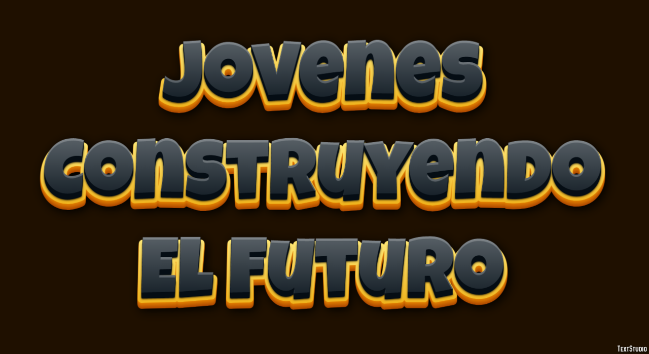 Jovenes Construyendo El Futuro Текстовый эффект