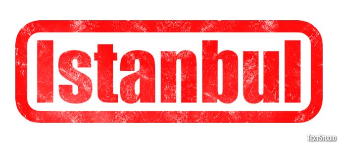 Istanbul Effetto testo