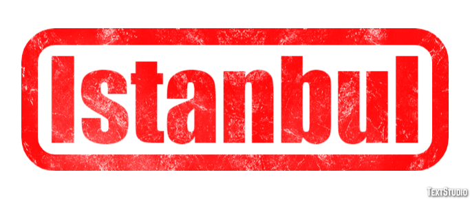 Istanbul Effetto testo
