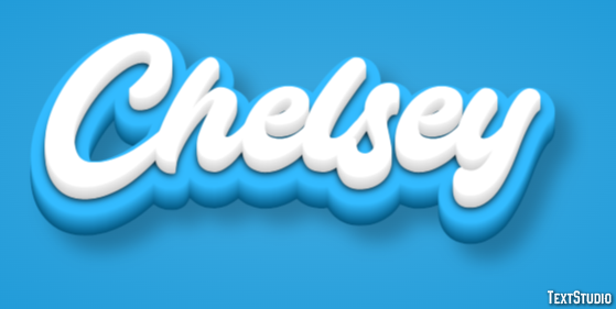 Chelsey テキスト効果