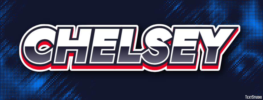 Chelsey Texteffekt