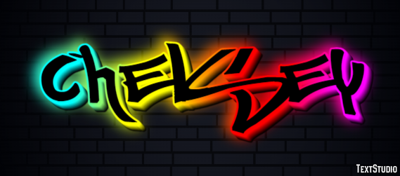 Chelsey テキスト効果