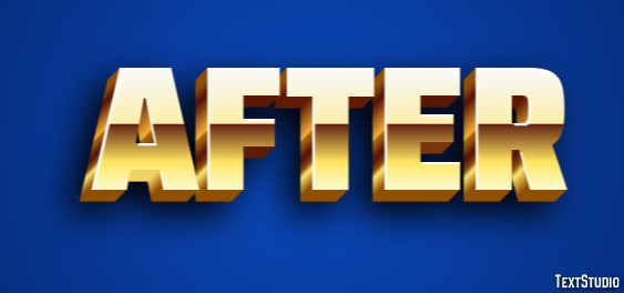 After Text Effect