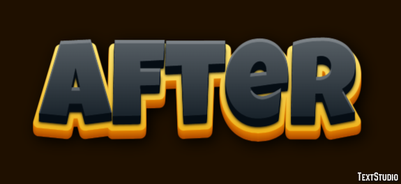 After Text Effect
