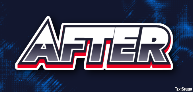 After Text Effect