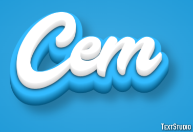 Cem Efeito de texto