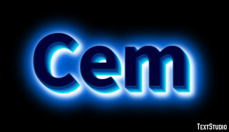 Cem Text effect