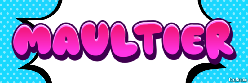 Maultier Texteffekt