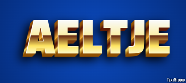 Aeltje Texteffekt