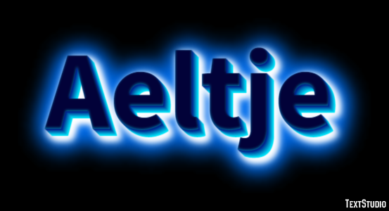 Aeltje Texteffekt
