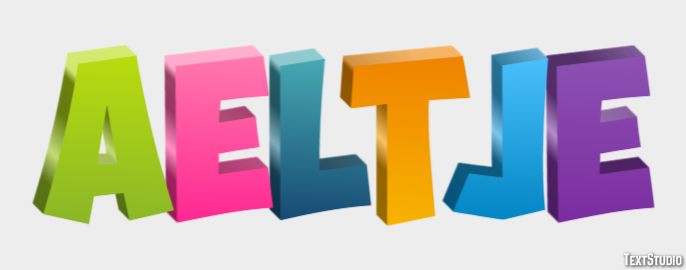Aeltje Texteffekt