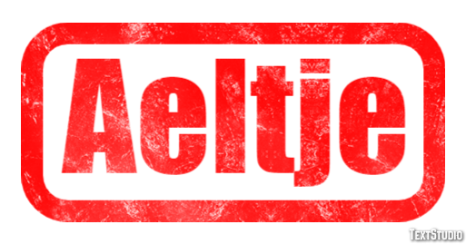 Aeltje Texteffekt