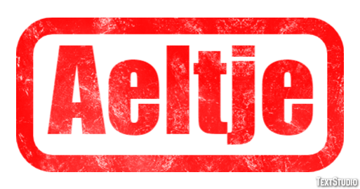 Aeltje Texteffekt