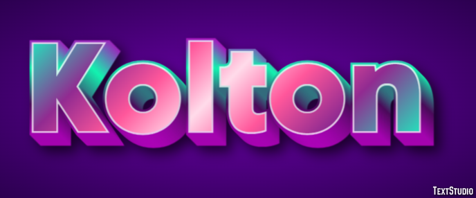 Kolton Efekt tekstowy
