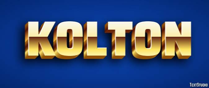 Kolton Efekt tekstowy