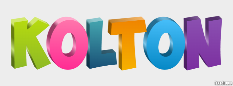 Kolton Efekt tekstowy