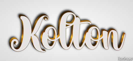 Kolton Efekt tekstowy