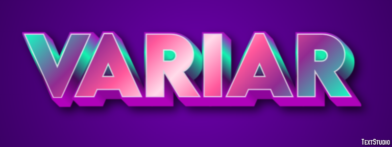 Variar Efeito do texto