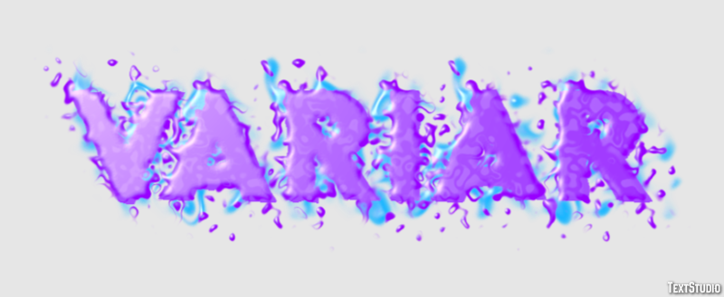Variar Efeito de texto