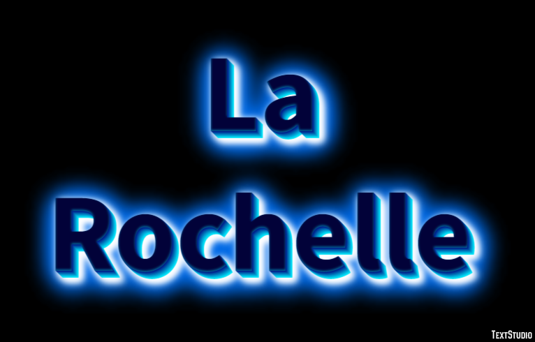 La Rochelle Tekst Effect