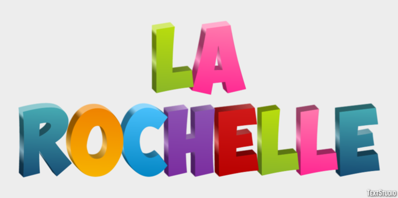 La Rochelle Efekt tekstowy