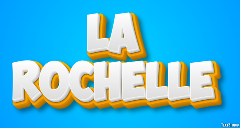 La Rochelle Efekt tekstowy