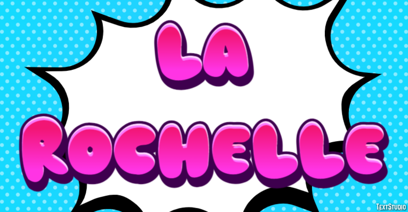La Rochelle Эффект текста