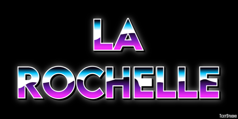 La Rochelle Эффект текста