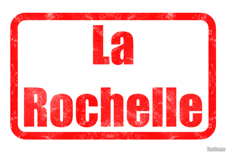 La Rochelle Эффект текста