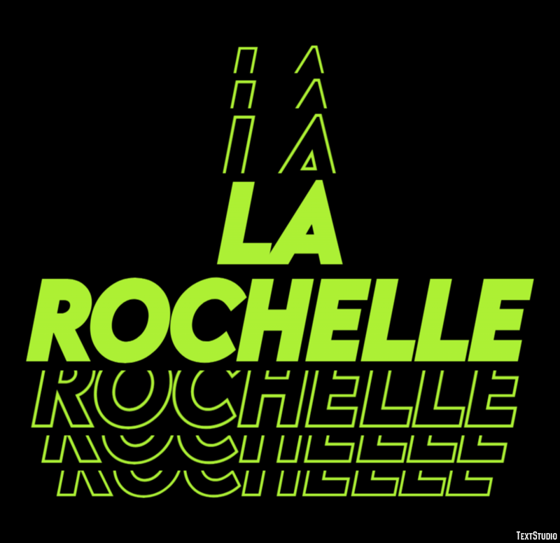 La Rochelle Efekt tekstowy
