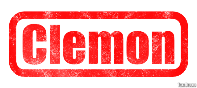 Clemon Text effect
