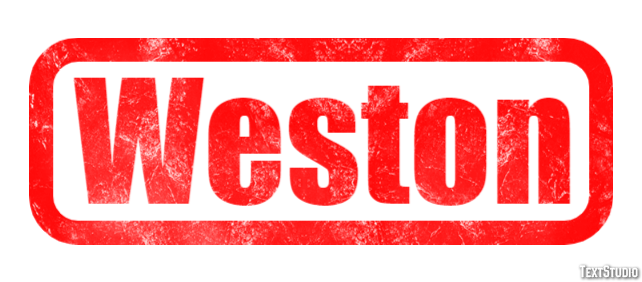 Weston Efekt tekstowy