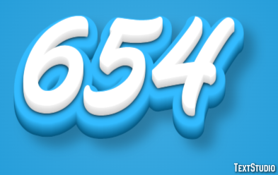 654 Effetto testo