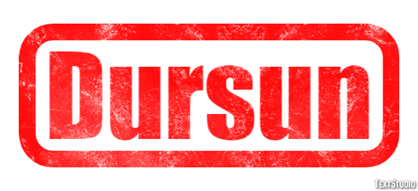 Dursun テキスト効果